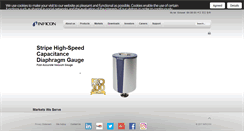 Desktop Screenshot of inficon.com